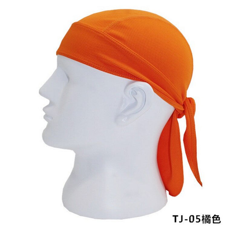 Men Boys Casual Solid Breathable Bandana Multi Function Men Bike Bandana Cycling Bandana Pirate Headwear