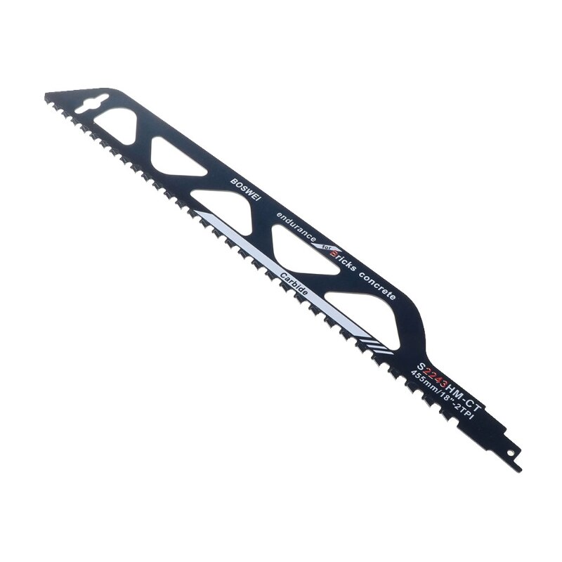 Demolition Masonry Reciprocating Saw Blade for Cutting Bricks Concrete Carbide