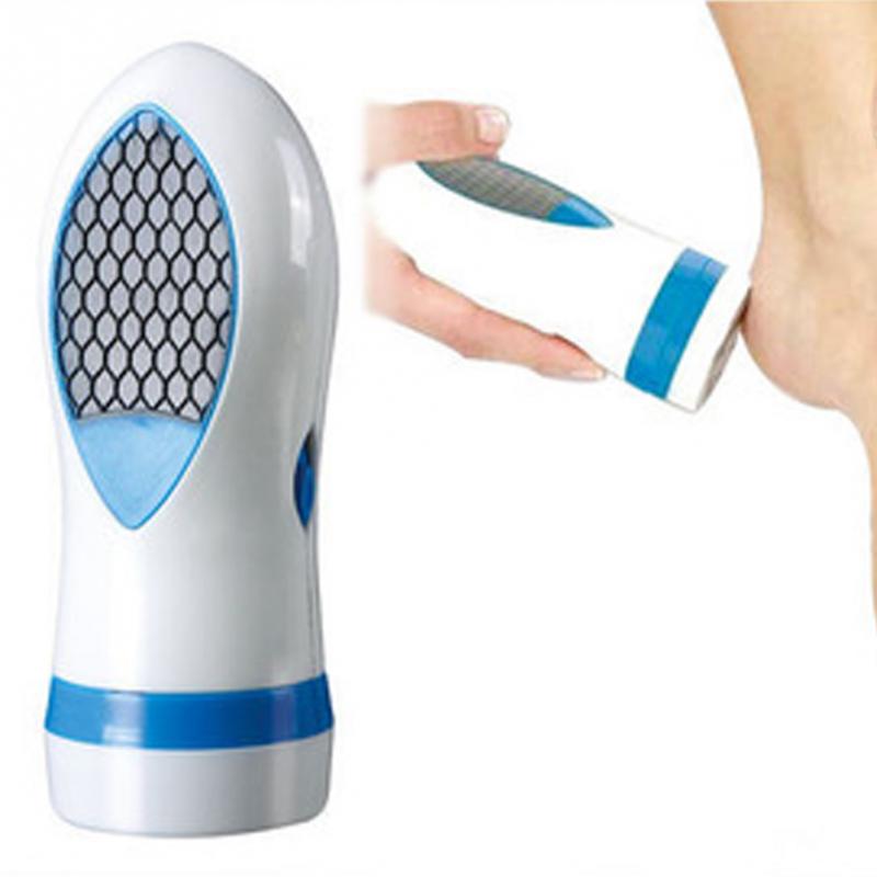 Lima Eléctrica para Pies - Pedi Spin Eliminador de Callos - Funciona a Pilas - Herramienta Plástico Cuidado de Pies