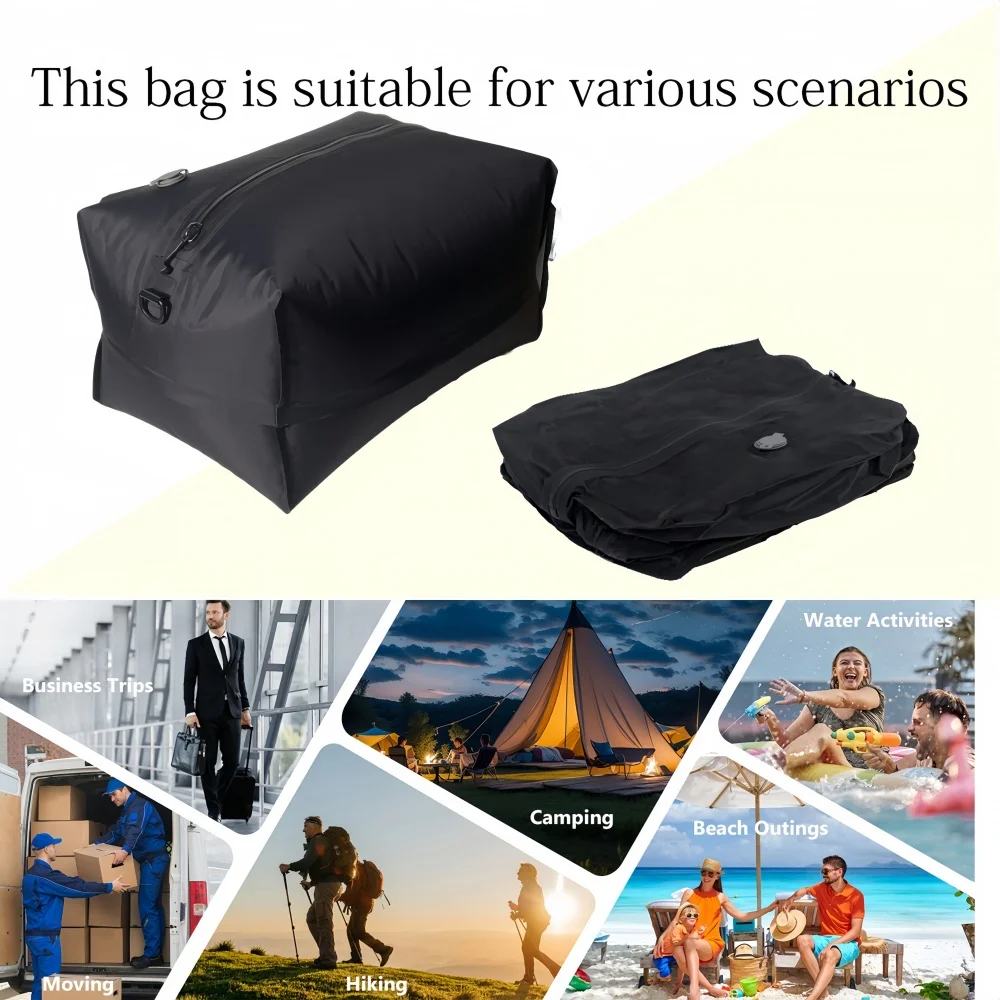 Reisbenodigdheden verpakking kubussen tas Voyage onmisbare draagtassen Kledingopslag Kofferorganizer vacuümcompressierugzak