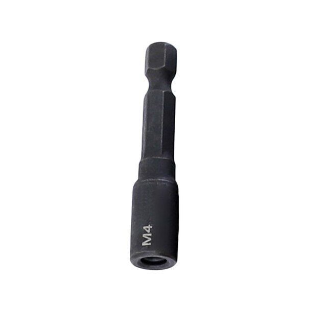 M6-M14 Firmer Screw Tap Socket Adapter Holder Extension Bar 1/4 Inch Hex Shank Screw Tap Tapping Chuck For Power Drill tools: M4