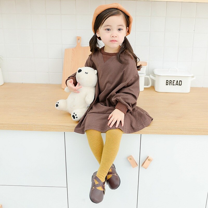 Japan Korean Toddler Kids Tights For Baby Girls Cotton Tights Kids Baby Stockings Pantyhose Girl Collant Ballet