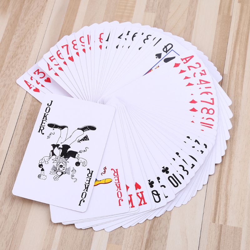 Pokerikorttipakka normaali pelikorttipaperi pokerikortit perhejuhliin yökerhobaari kasino