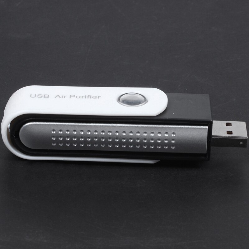 mini Usb filtr powietrza samochód przenośny Usb jonowy filtr powietrza oczyszczacz powietrza z jonizacją Usb przejściówka robić komputera Pc