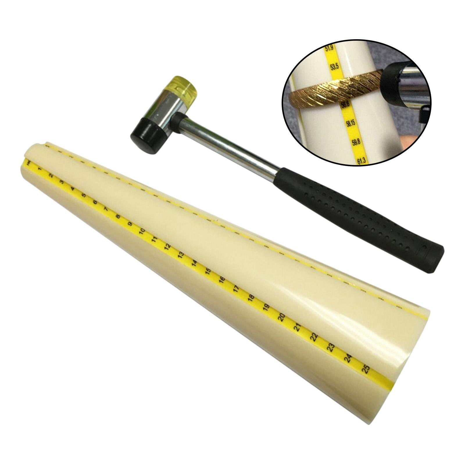 Hout Armband Maken Stick Doorn Draad Wikkelen Vormen Tool Bangle Gauge