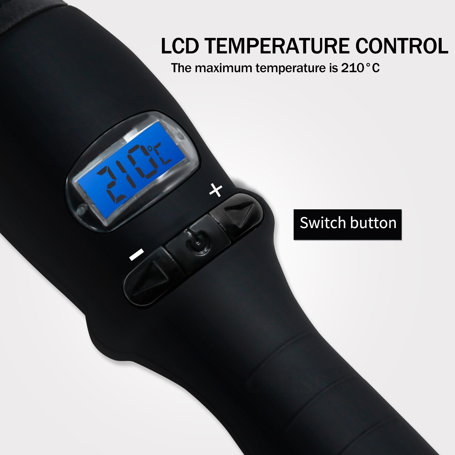 Hair Curler Infrared Conical Curling Iron Single Tube Hair waver Pear Flower Cone Electric Hair Curler Roller Curling Wand