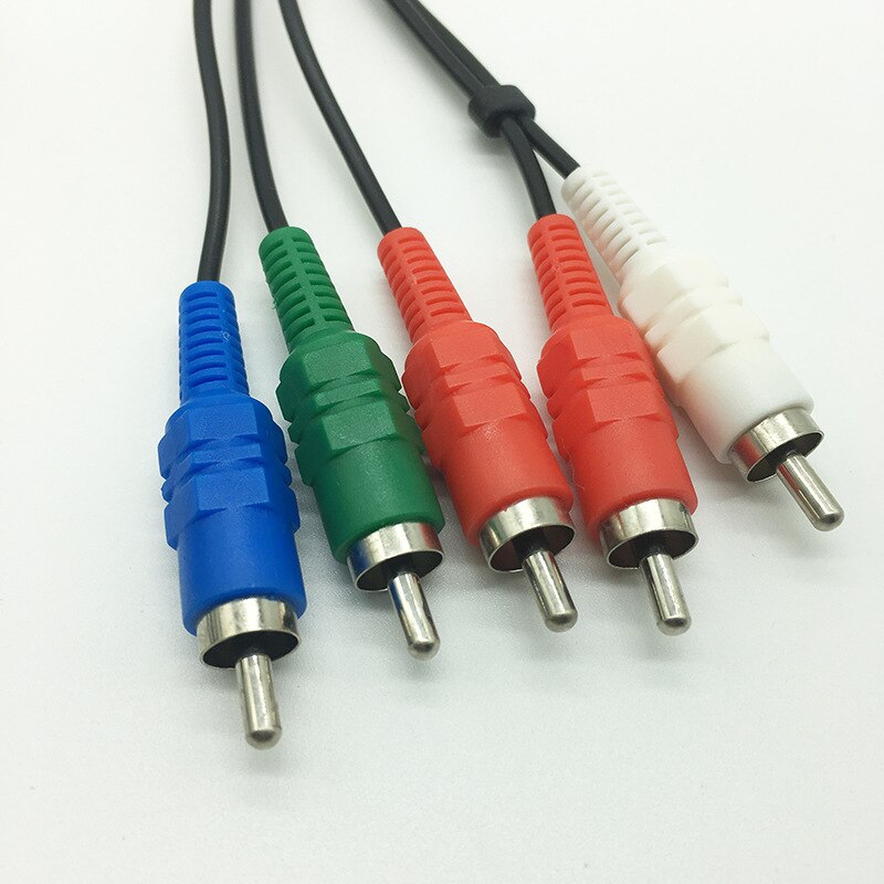 1.8m/6FT HDTV AV Audio Video Cable AV A/V Component Cable Cord Wire For Sony PlayStation 2 3 PS2 PS3