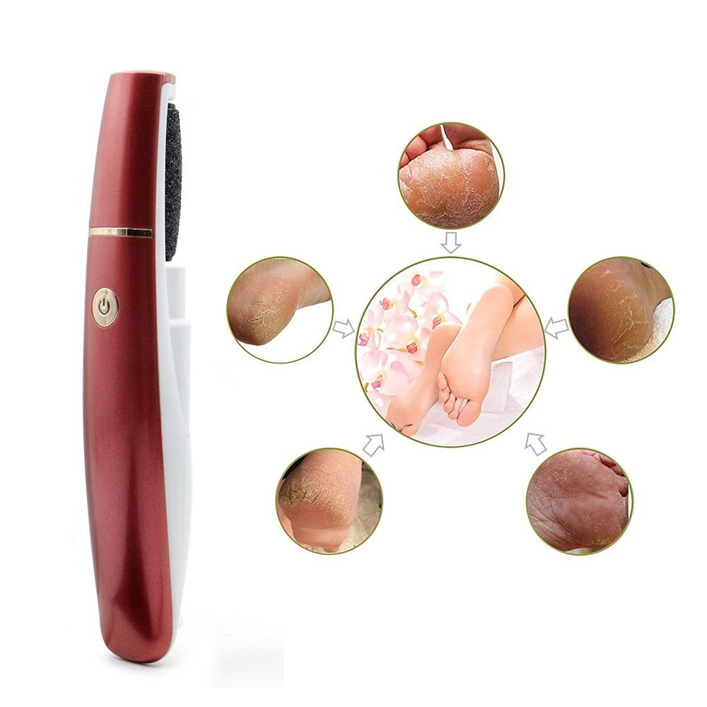 USB Rechargeable Electric Foot File Footbath Exfoliating Calluses Pedicure Electric Foot Pedicure Exfoliating Foot File Tool