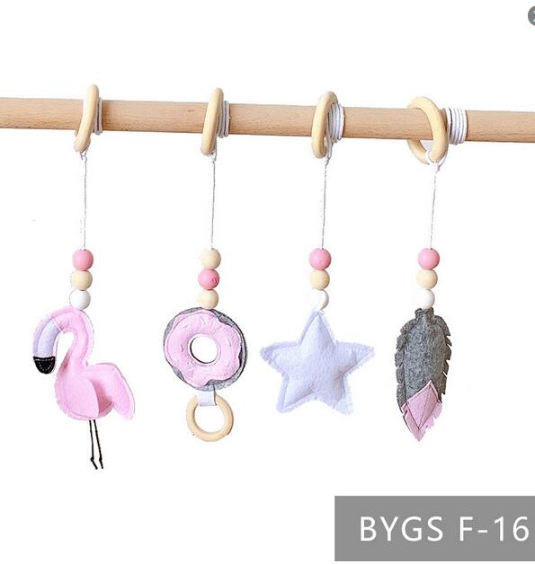 New Arrival dziecko drewniane aktywność siłownia zagraj w przedszkole Sensory Ring-Pull zabawka Fitness rama wystrój pokoju wieszak na ubrania zabawki dla dzieci: 16
