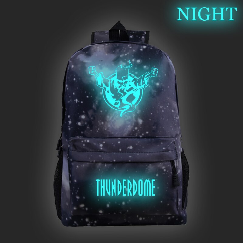 Thunderdome Luminoso zaino Star Studente Sacchetto di Scuola Dello Zaino Della Ragazza Del Ragazzo Del Bambino Bambino Sacchetto Mochila Zaino: 2