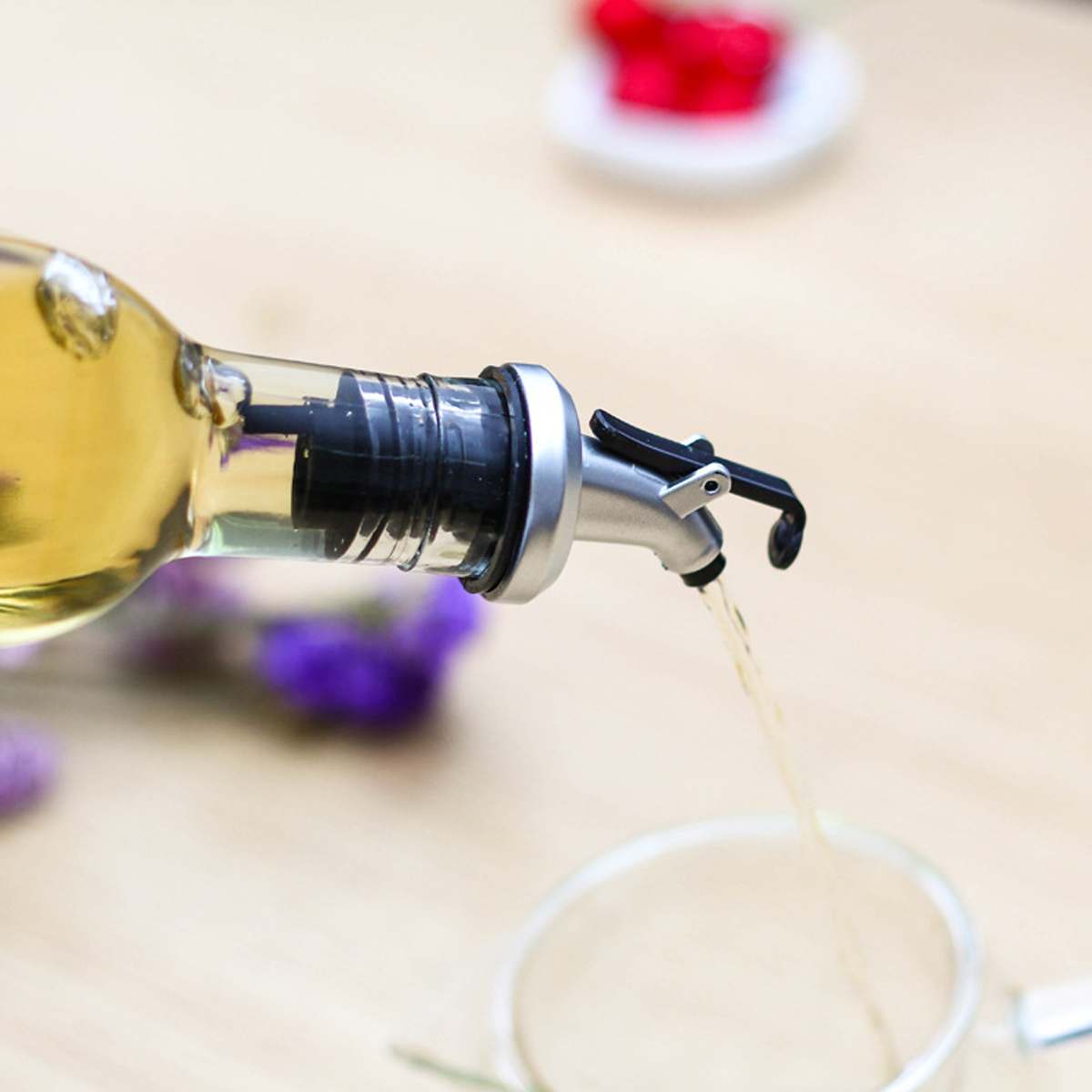 150/250/500ML Transparent Glass Oil Bottle Sauce Bottle Glass Storage Bottles for Soy Sauce Vinegar Oil Kitchen Tool Accessories