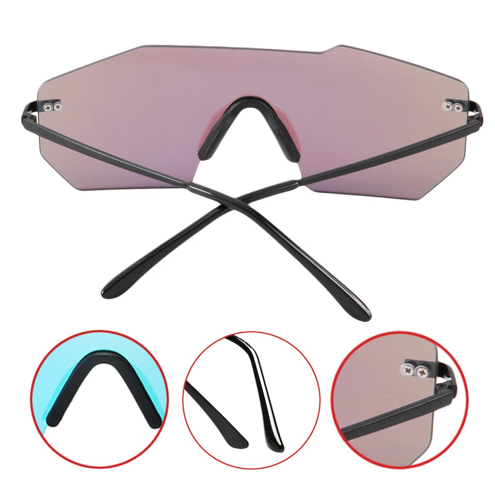 Unisex vintage heren dames polygon zonnebril metalen frame pc lens  uv400 protect super coole zonnebril