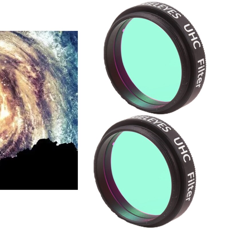 M4YD Telescope Filter 1.25 inches UHC Filter Astrophotography to Improve The Image Contrast Reduces Light Pollution