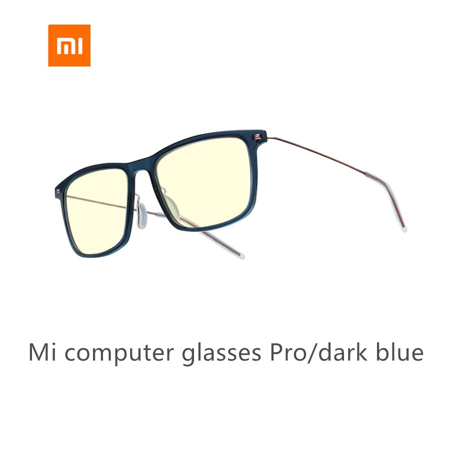 Xiaomi mijia anti-blue mi computerbril pro anti blue ray uv-bescherming oogbescherming mi home glass: Mijia pro inkt blauw