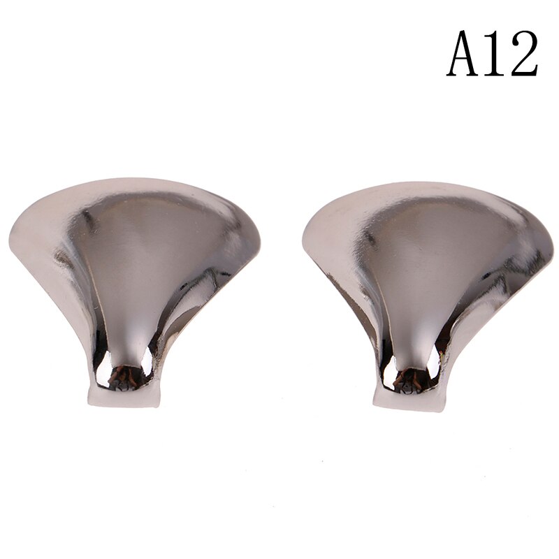 1 paar metalen schoenen, teenbescherming, hoge hakken, schoenreparatieaccessoires, schoendecoraties, 15 stijlen