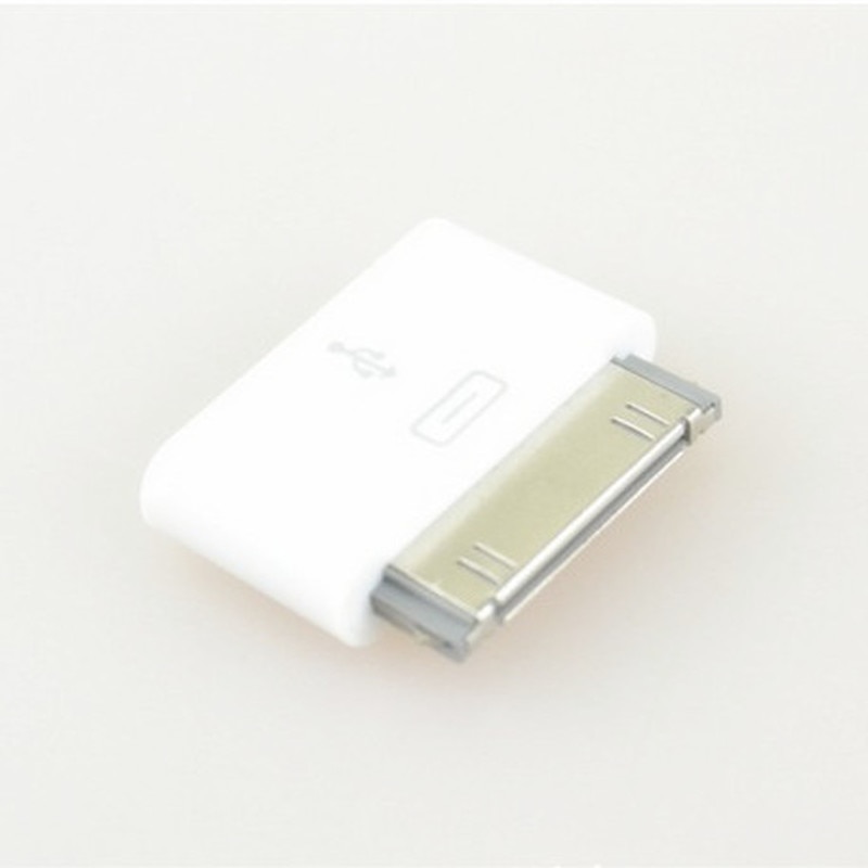 Portefeuillesubsidies Micro Usb Female Naar 30 Pin Opladen Adapter Voor IPhone4 4S Voor IPad1 IPhone4 Converter Microusb Kabel Lader lader