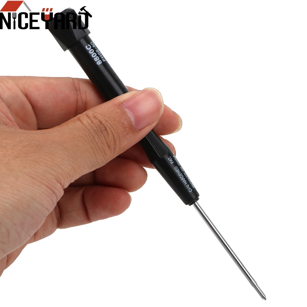Niceyard 2.0mm ph00-50 8800c kunststof handvat phillips precisie schroevendraaier reparatie handgereedschap