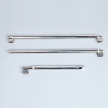 304 Stainless Steel Shower Glass Support Bar Wall-To-Glass Glass-To-Glass Fixed Clamp Bathroom Glass Door Fixed Rod Glass Clamp