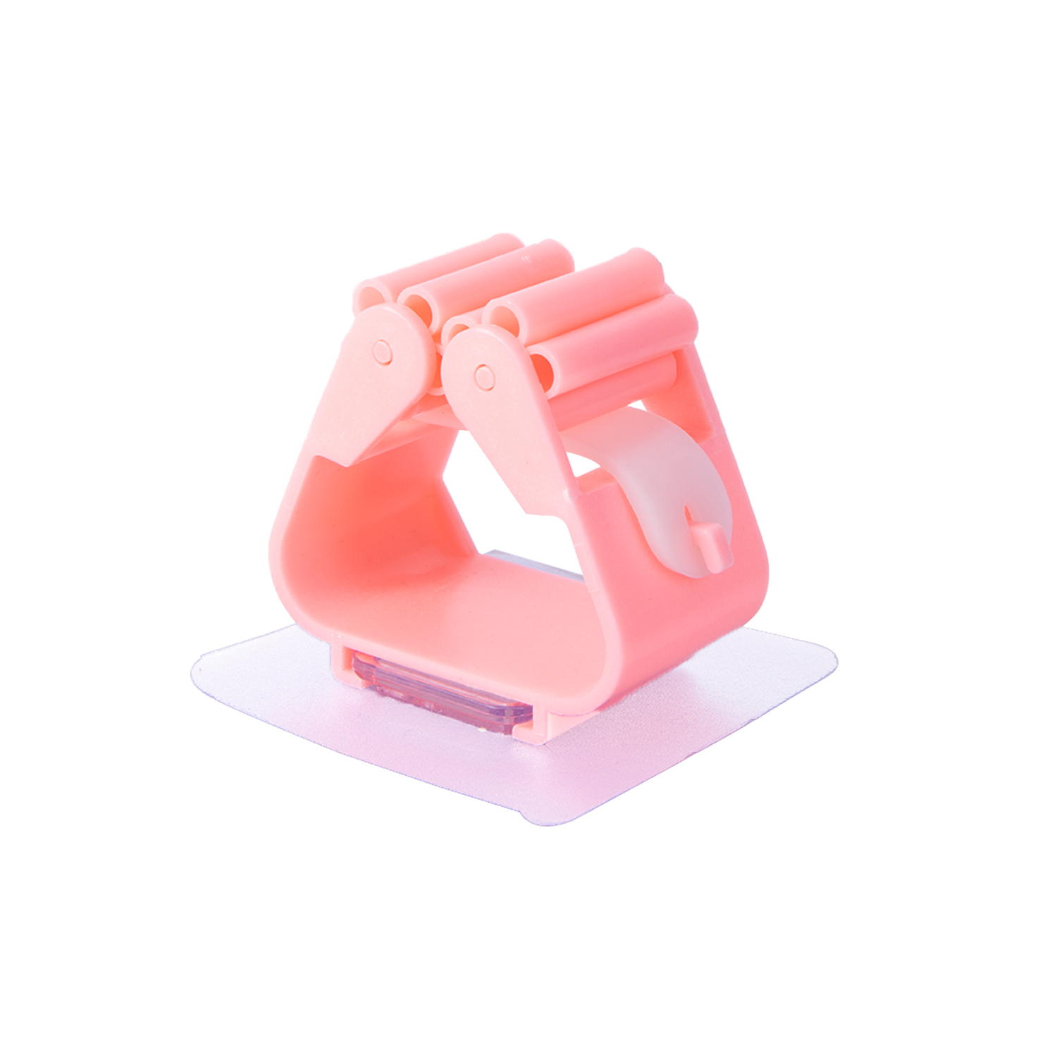 Moppeholder selvklebende kostestativ veggmontert moppestøtte feiebørstekrok oppbevaringsorganisator dårlig kjøkkenutstyr: Lys gul