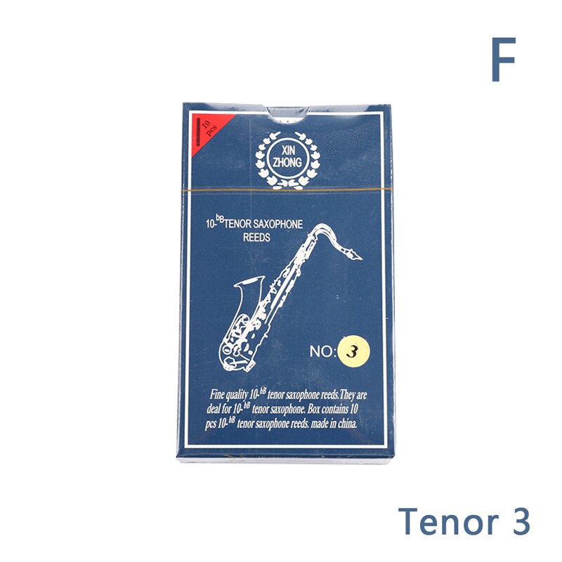 10Pcs Normaal Niveau G Altsaxofoon Sax Rieten Sterkte 2.5/ 3.0 Voor Beginners: F