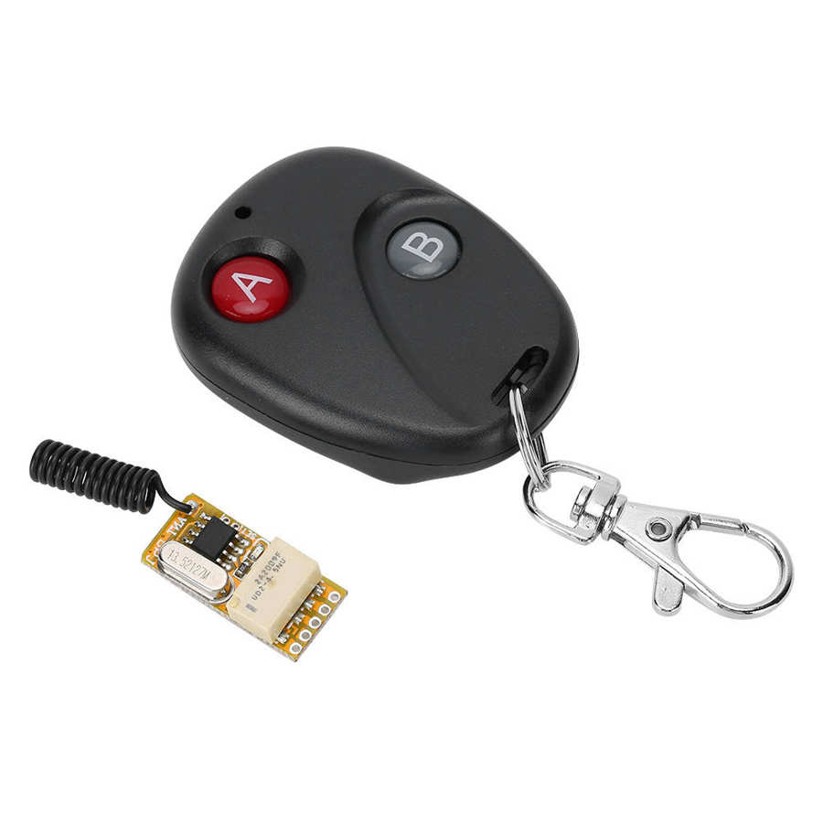 Ultra-small mini remote control switch, 3.5 V 3.7 V 5 V 9 V 12 V 24 V Type of learning One-way remote control switch