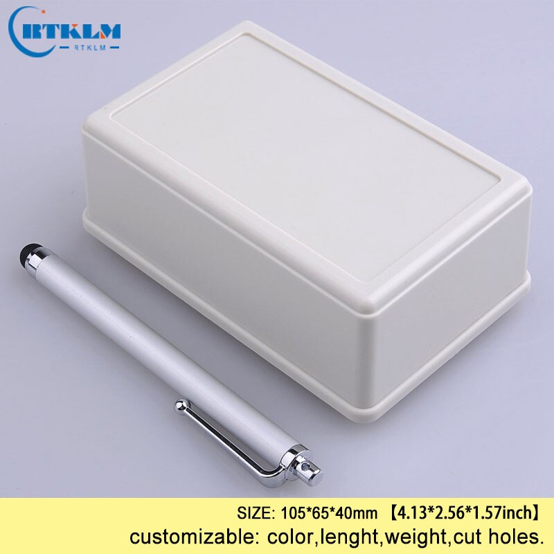 Electric box plastic junction box abs electronic circuit box diy plastic project box plastic enclosures instrument 105*65*40mm: BMD60008-A1
