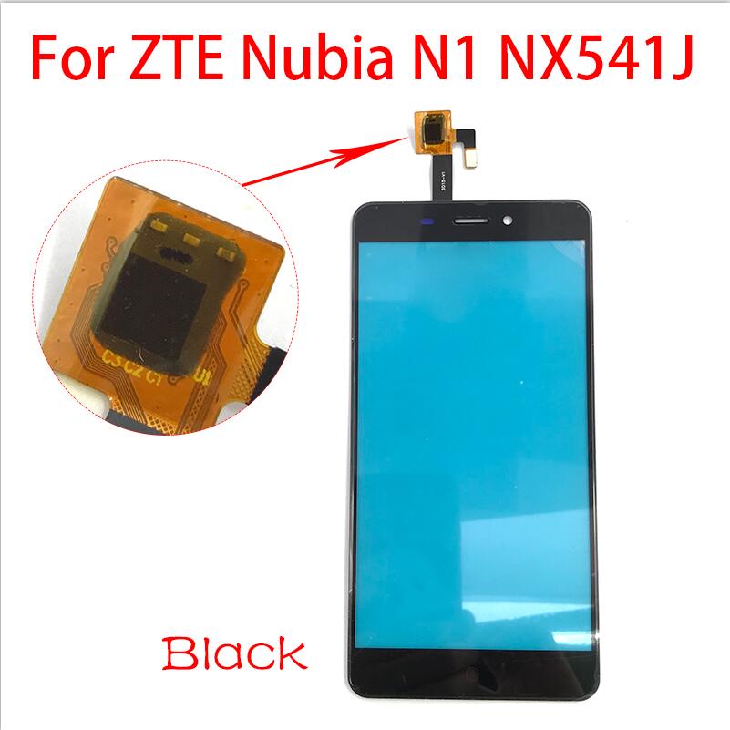 Touch Screen For ZTE Blade AF3 V8 X3 Blade D2 T620 A452 Nubia N1 NX541J Q Lux Touch Screen Digitizer Sensor Panel: NX541J black