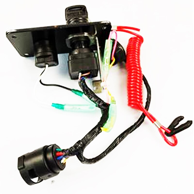 Outboard Single Engine Key Switch Panel for Yamaha 704-82570-12-00 704-82570-08-00 704-82570 704-82570-11-00