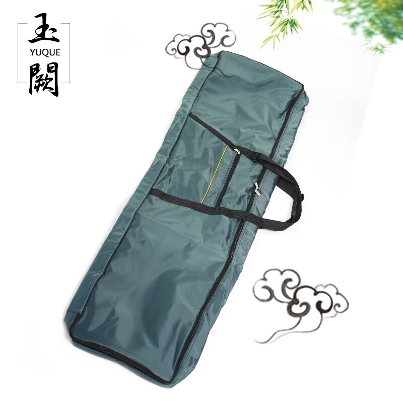 Yuque guzheng beskyttende bæretaske / bærbar guzheng taske / etui til guzheng rejsetaske lilla farve: Grøn