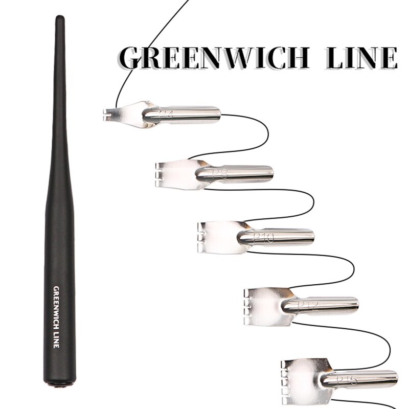 Caligraphy Comic Pen Set Wiht 5 Nibs for Signatures Drawing Writing Cartooning