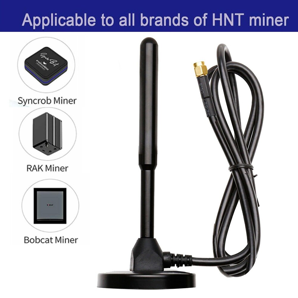 915Mhz Magnet Basis LoRa Antenne 5,8 dbi gewinnen Omni Antenne Mit 3Meter RG58 Kabel Für Helium Hotspot Nebra Rotluchs 300 Bergmann