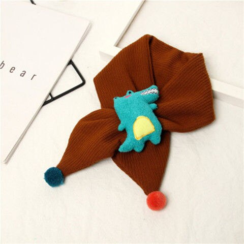 Baby schal Winter Junge eins jahr mädchen nette Baby schal Herbst Winter 1-2 babys warme Winter 3: Dunkelbraun
