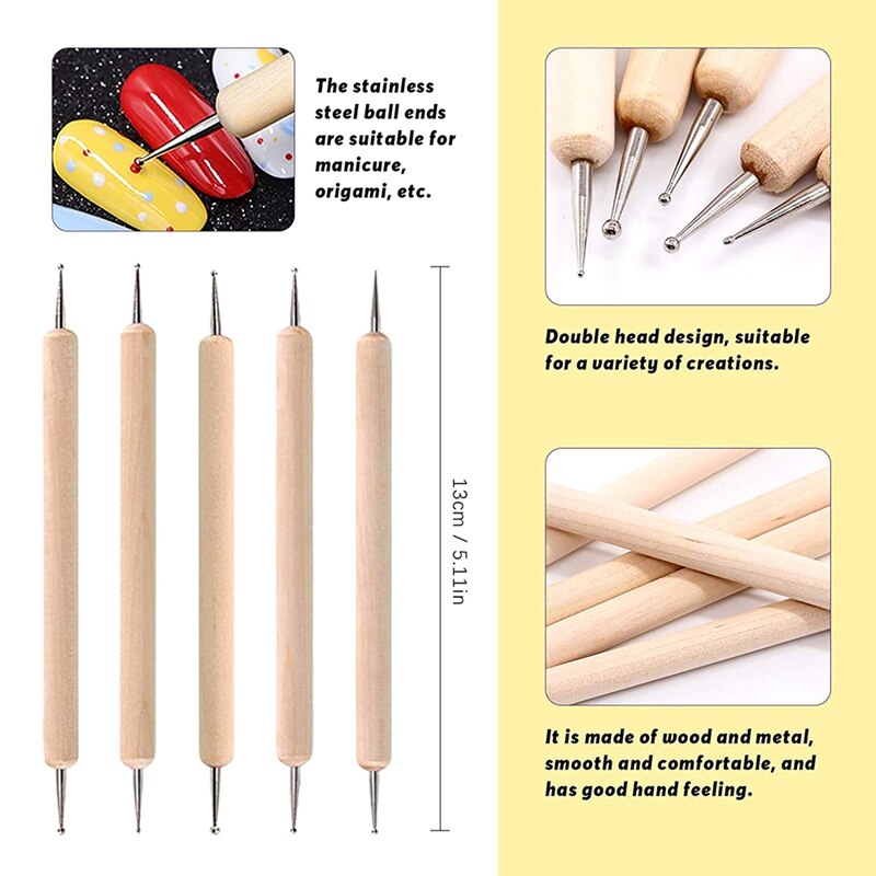 19Pcs Clay Sculpting Tools Kits, Pottery Tools,Plastic Clay Tools,For Making Modeling Clay Fondant Decoration,Clay
