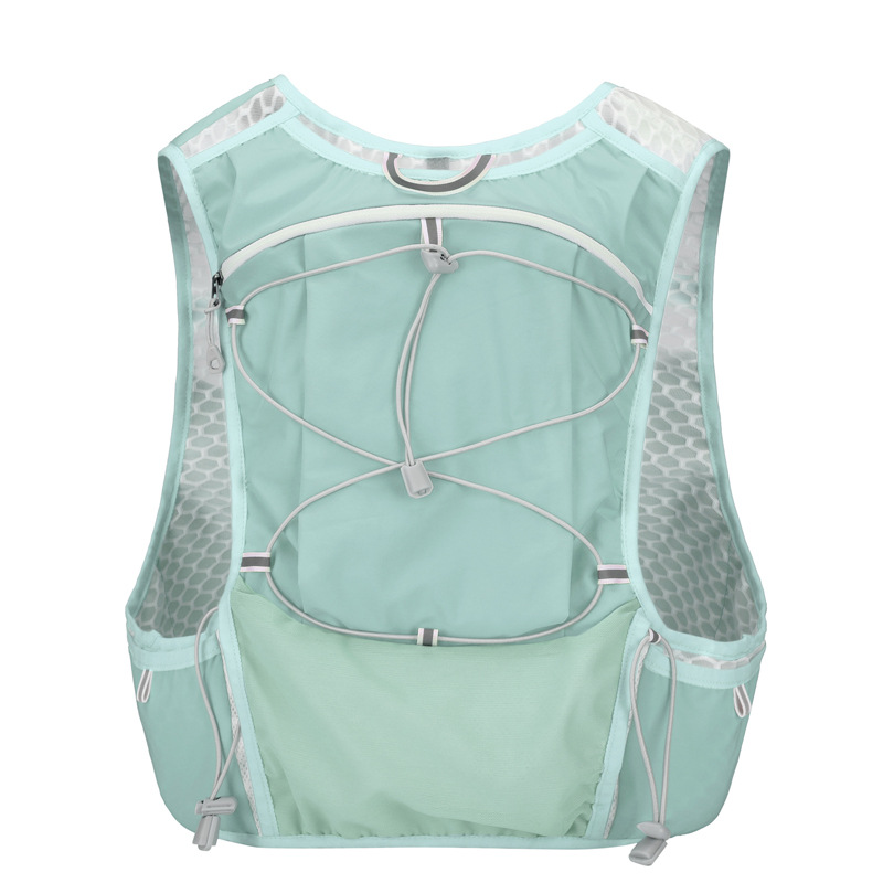 1 Stück Laufweste Leichter Hydrations-Rucksack Wasserdichte Handytasche für Wandern, Trailrunning, Radfahren, Marathon-: Rosa Farbe