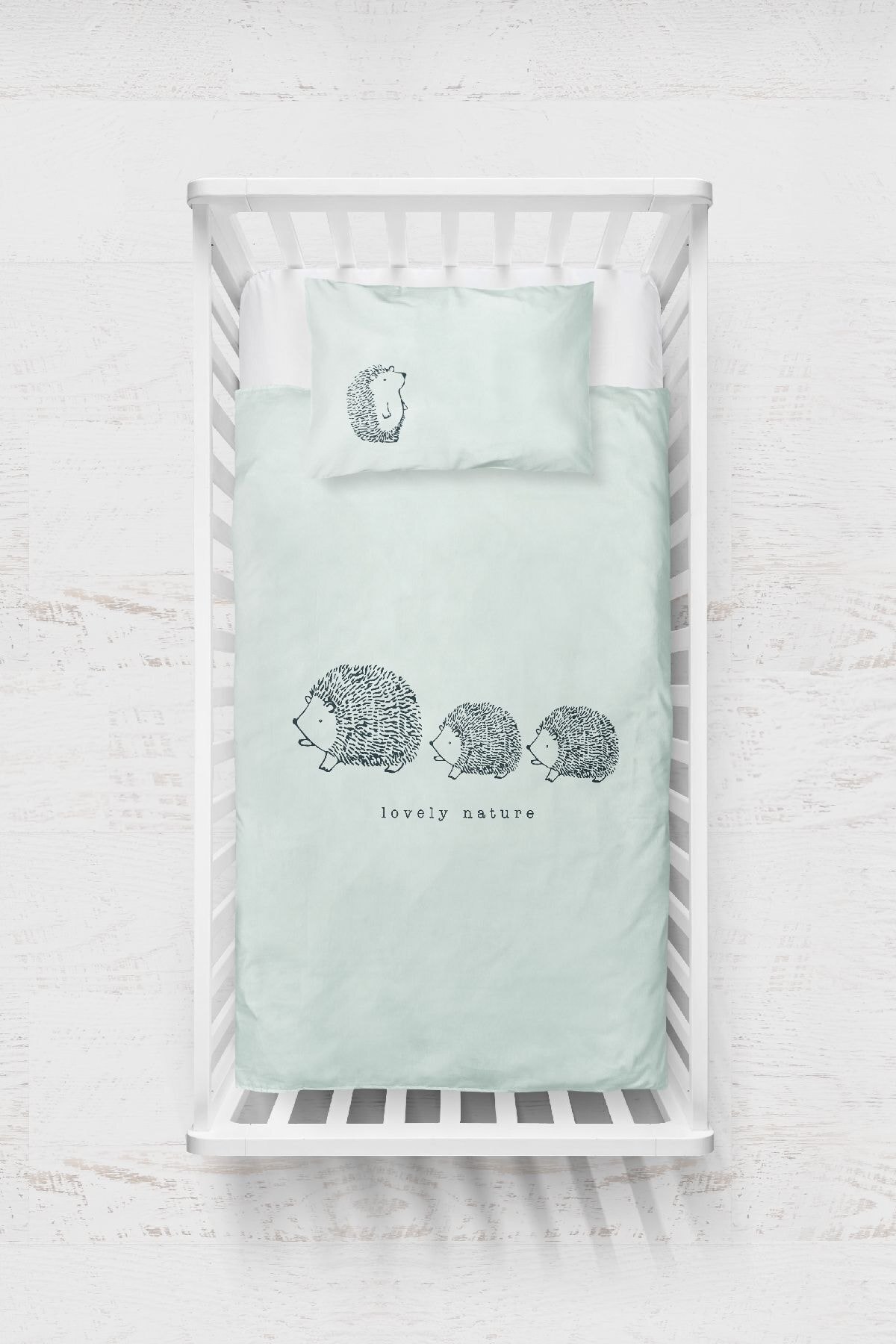 Organic Baby bed Set 100 Cotton Green Male Child Female Child Room Tresillo