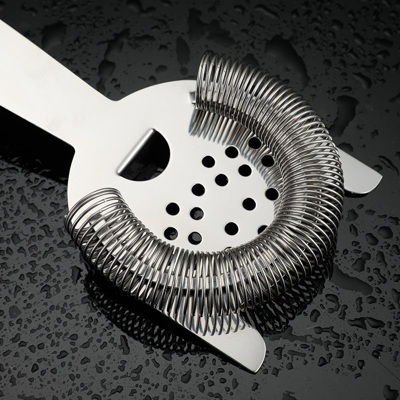 Bar Cocktail Strainer Cocktail Shaker Bar Ice Strainer Wire Mixed Drink Stainless Steel Colander Bartender Bar Tools