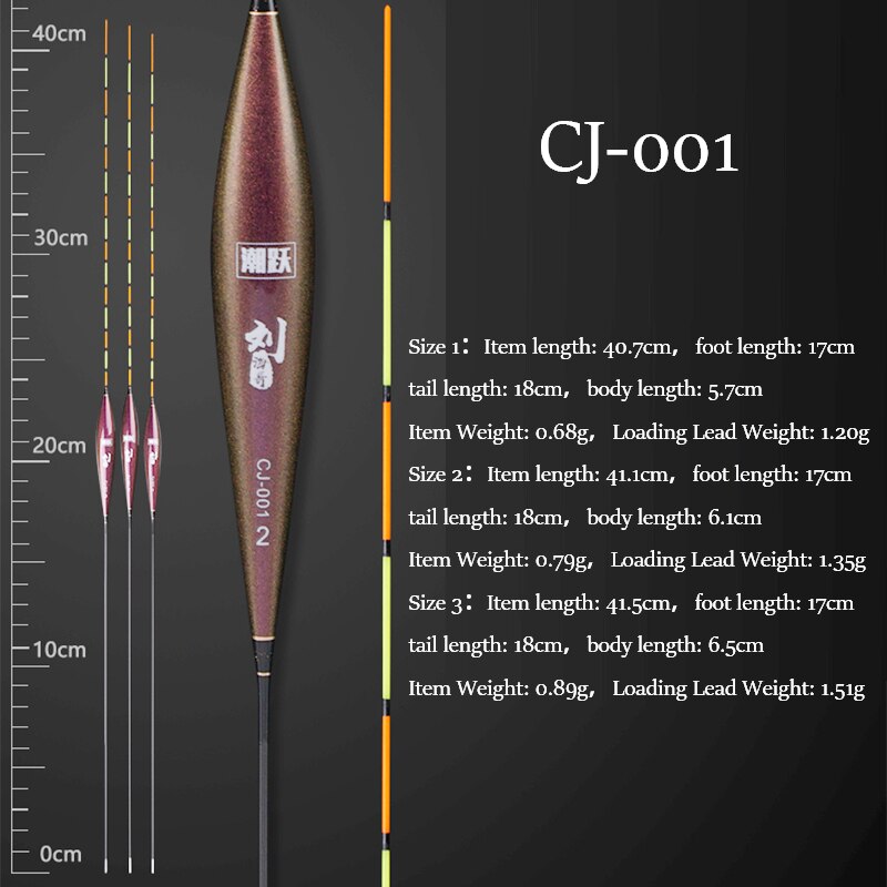 1 Piece Fresh Water Reed Fishing Floats Shallow Water Buoy Vertical Bobber Hard Tail Boya Float Body Color Changeable Accessorie