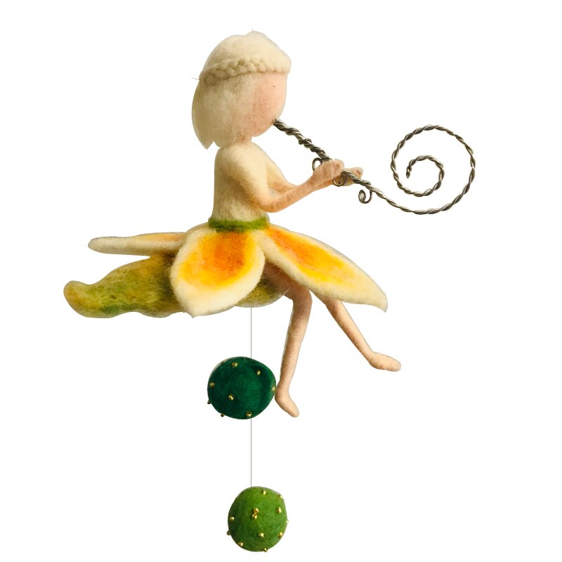 Fairy Naaldvilten Kit Voor Beginners, 6 "/15 Cm Hoogte, Elf Vilten Starter Kit, naald Gevilt Fee, Vilten (Geen. 25)