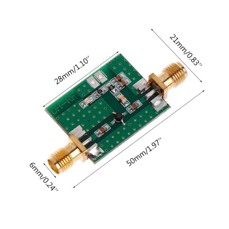 0.1-2000 mhz 2 ghz rf breedband versterker met lage ruis lna breedbandmodule, versterking 30db