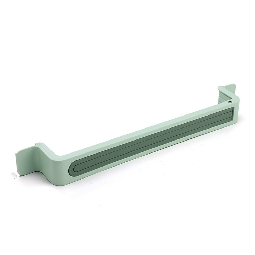 3 Arms Adjustable Swing Towel Holder Rack Wall Towel Bar Swivel For Bathroom Kitchen Storage: green