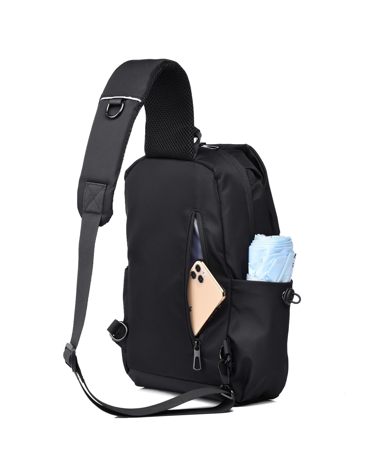 Brusttasche, einseitig um die schulter, herren, lässig, diebstahlsicher, gebürstet, schulter, diagonal, brusttasche, news, einseitig um die schulter, reisetasche