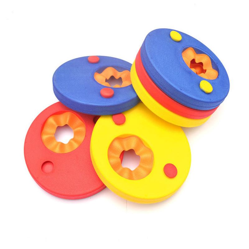 6 unids/set discos para nadar bandas de brazo manguitos flotantes niños natación piscina inflable flotador de ejercicios círculos anillo Accesorios