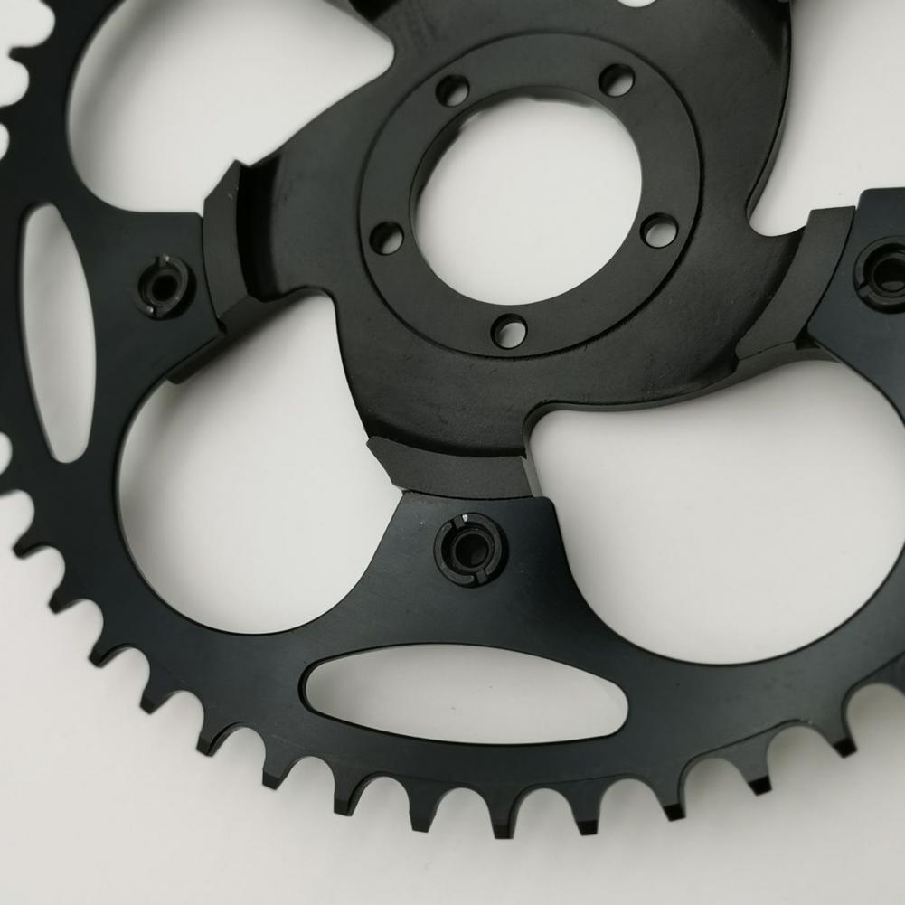 50T/52T/54T/56T/58T/60T Keten Wiel Tandwiel crank Voor Bafang Motor Bbshd 130BCD