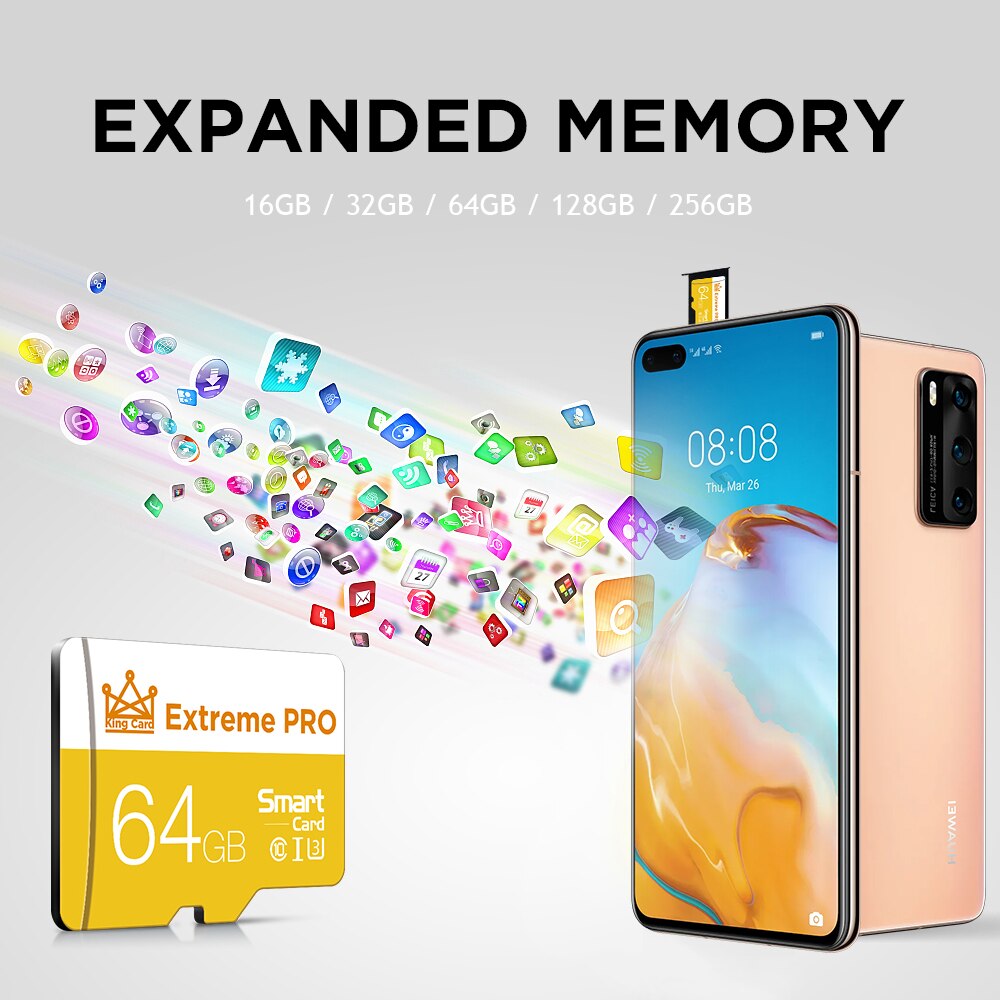 Memory Card high speed SD card 32GB 64GB Class 10 Microsd 8GB 16GB Cartao de Memoria 128GB mini TF Card Tarjeta U3 Camera storag