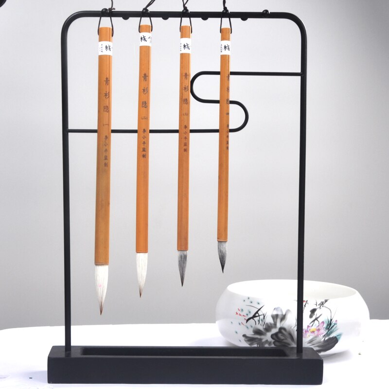 4pcs/set Chinese Calligraphy Brush Adult Multiple Hair Brush Pen Set Caligrafia Tinta China Chinese Calligraphy Writing Brushes