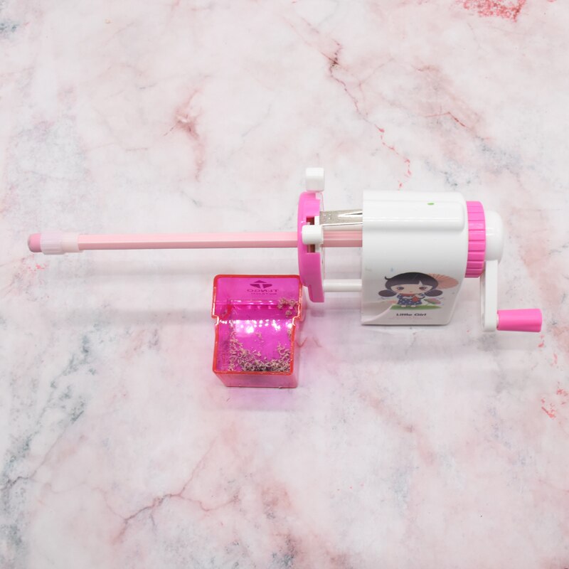 1pcs Korean Hand crank Mechanical Accessories Student Pencil Sharpener School Office Supplies