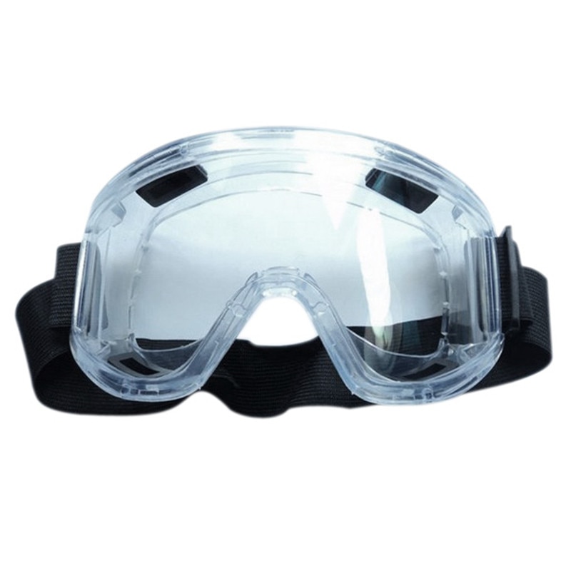 Pc Lens Beschermende Bril Splash Proof Ogen Veiligheid Arbeid Goggles Ontluchtingsventiel Opvallende Slip Midoni Wit