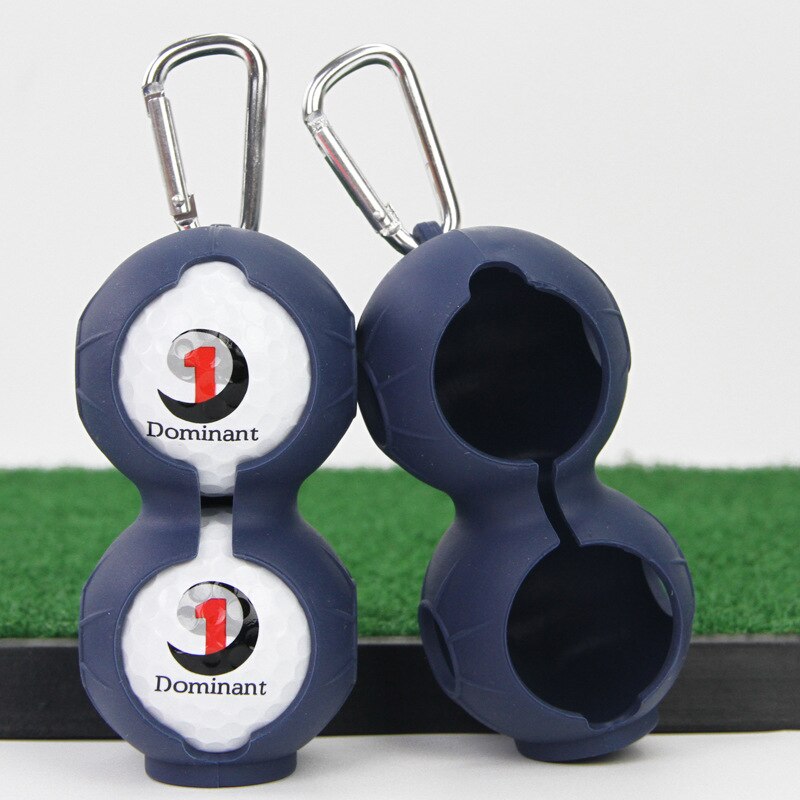 Housse de Golf en Silicone, 2 pièces d'accessoires de Golf, peut être accroché à la ceinture: deep blue 