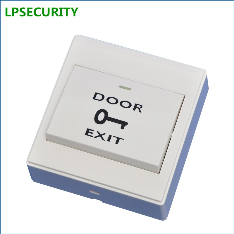 LPSECURITY Surface mounting Push Touch Exit Button Door Exit Release Button for GATE door lock access Control System NO NC COM