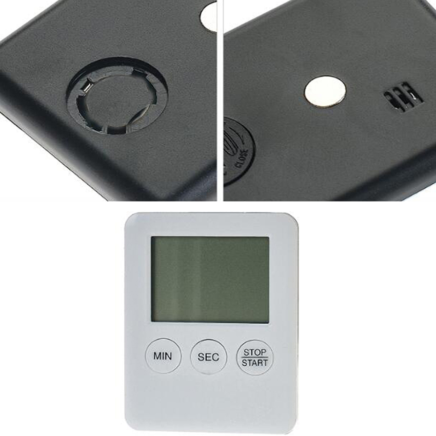 1 Pc Mini LCD Digital Magnetic Count down Timer Stopwatch Timer Kitchen Racing Alarm Clock Kitchen Tools